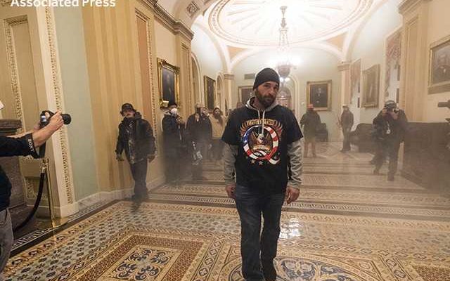 Iowa Man Arrested After Being Seen At Storming Of U.S. Capitol