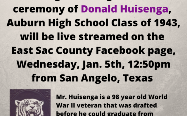 98 Year Old WWII Veteran Gets High School Diploma
