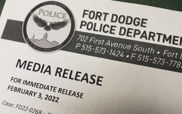 Fort Dodge Shots Fired Investigation