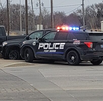 Police Chase Ends in Fort Dodge Business District