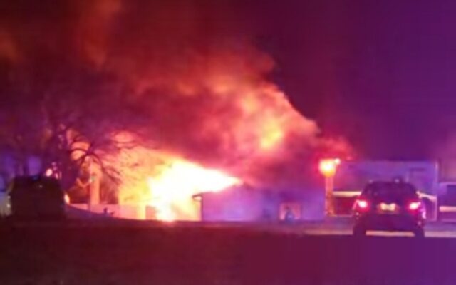 Fort Dodge Fire Department Battles Friday Night House Fire