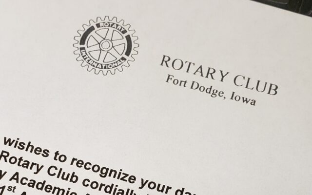 Fort Dodge and St. Edmond Seniors Honored During Noon Rotary Banquet For Achievements