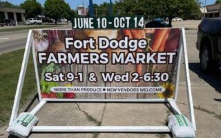 Fort Dodge Farmers Market Kicks Off Season This Saturday in New Location