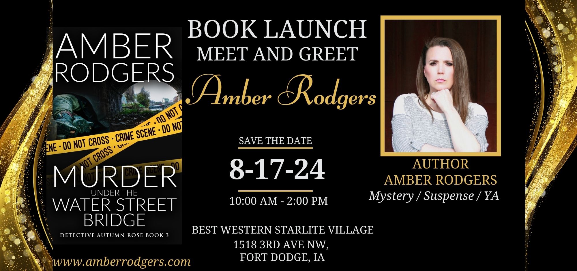 <h1 class="tribe-events-single-event-title">Author Amber Rodgers Book Signing/Meet & Greet</h1>