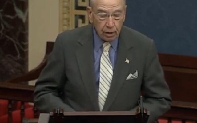 Britt VFW Recognized by Senator Grassley on the Senate Floor For Its Exceptional Work For Service Members
