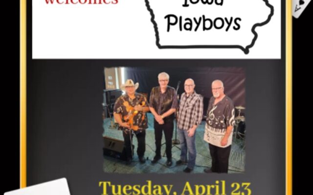 Tom Hofer & The Iowa Playboys appear at Prairie Meadows